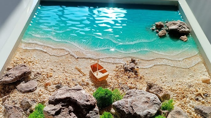 Beach Resin Art Workshop 3