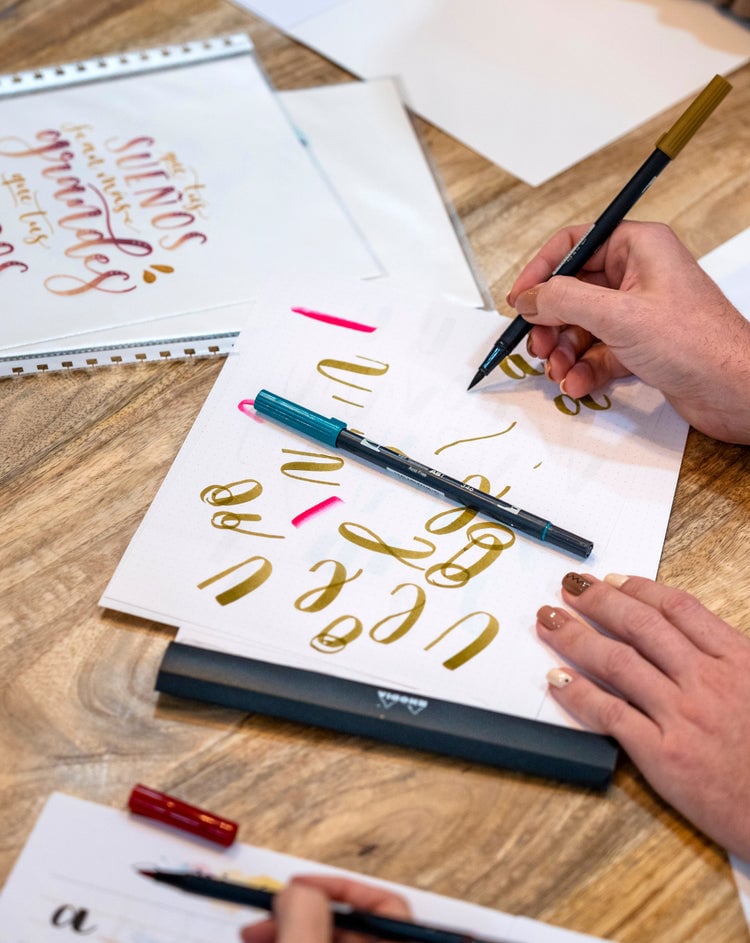 Ink & Intentions - A Brush Pen Calligraphy Experience