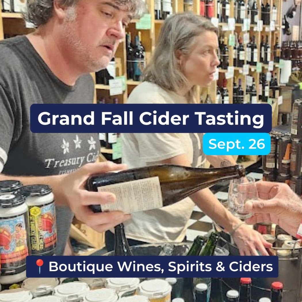 Grand Fall Cider Tasting