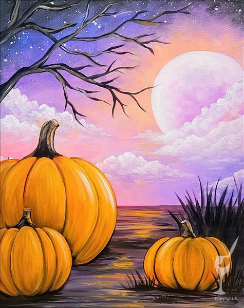 Pumpkins at Dusk 1