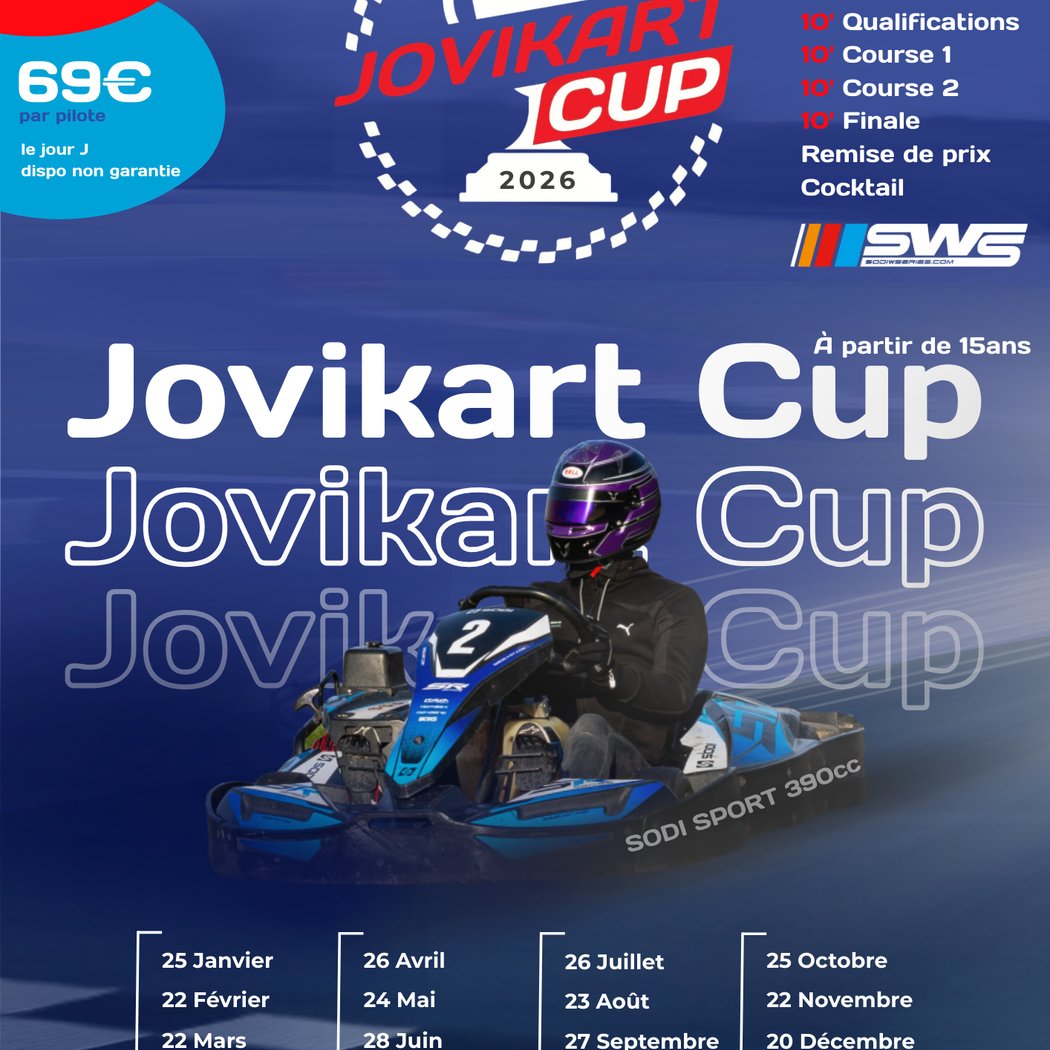 JOVIKART CUP 2026 – MANCHE 3 1