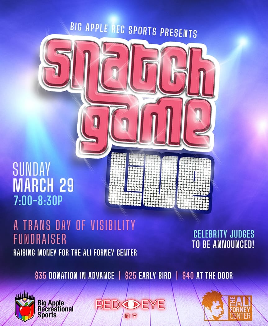 Snatch Game Live! — a fundraiser supporting The Ali Forney Center 1
