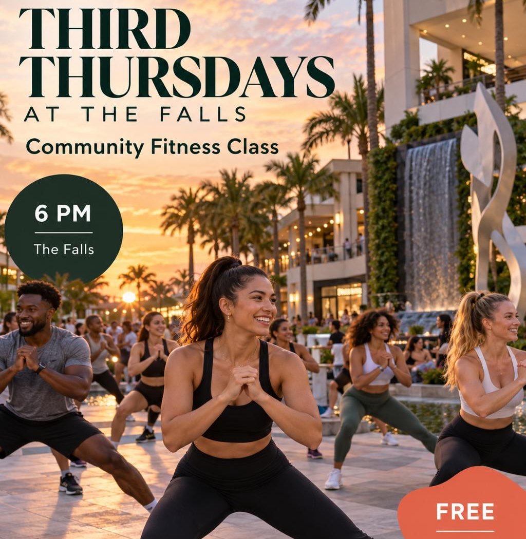 THIRD THURSDAYS AT THE FALLS Community Fitness Class 1