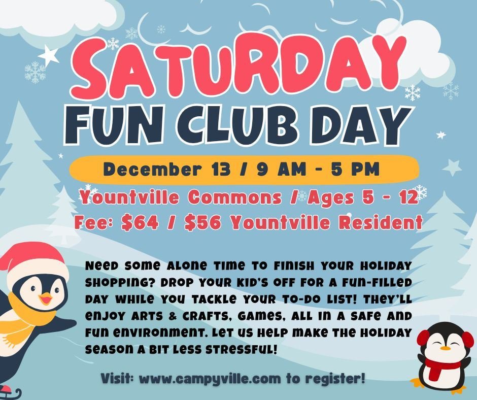 Saturday Fun Club Day 1