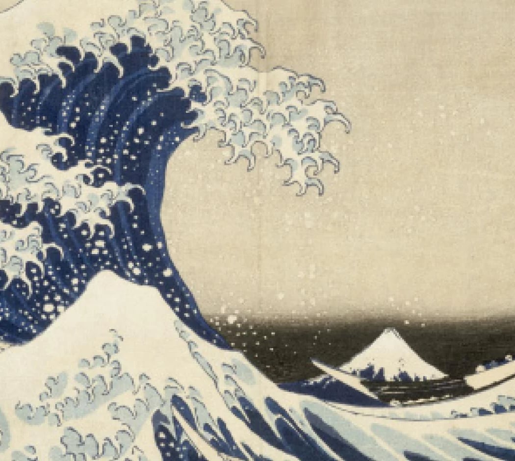 Atelier Adultes : Les couleurs de la Grande vague. Estampes à la manière d'Hokusai 1