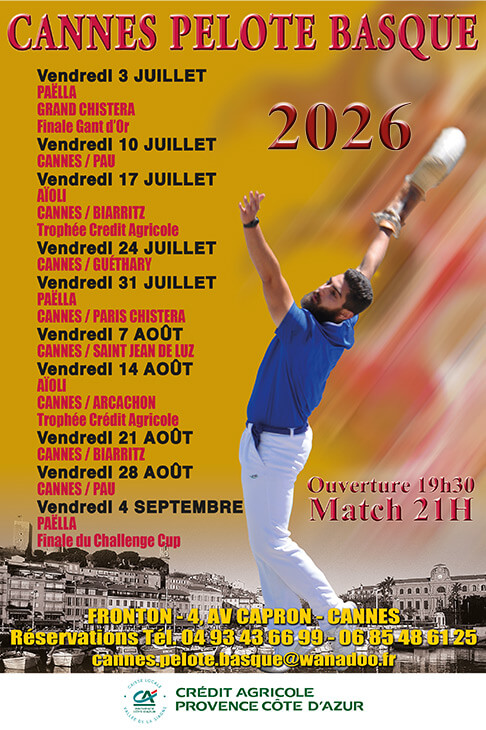 Grand Chistera: Cannes vs Biarritz 2
