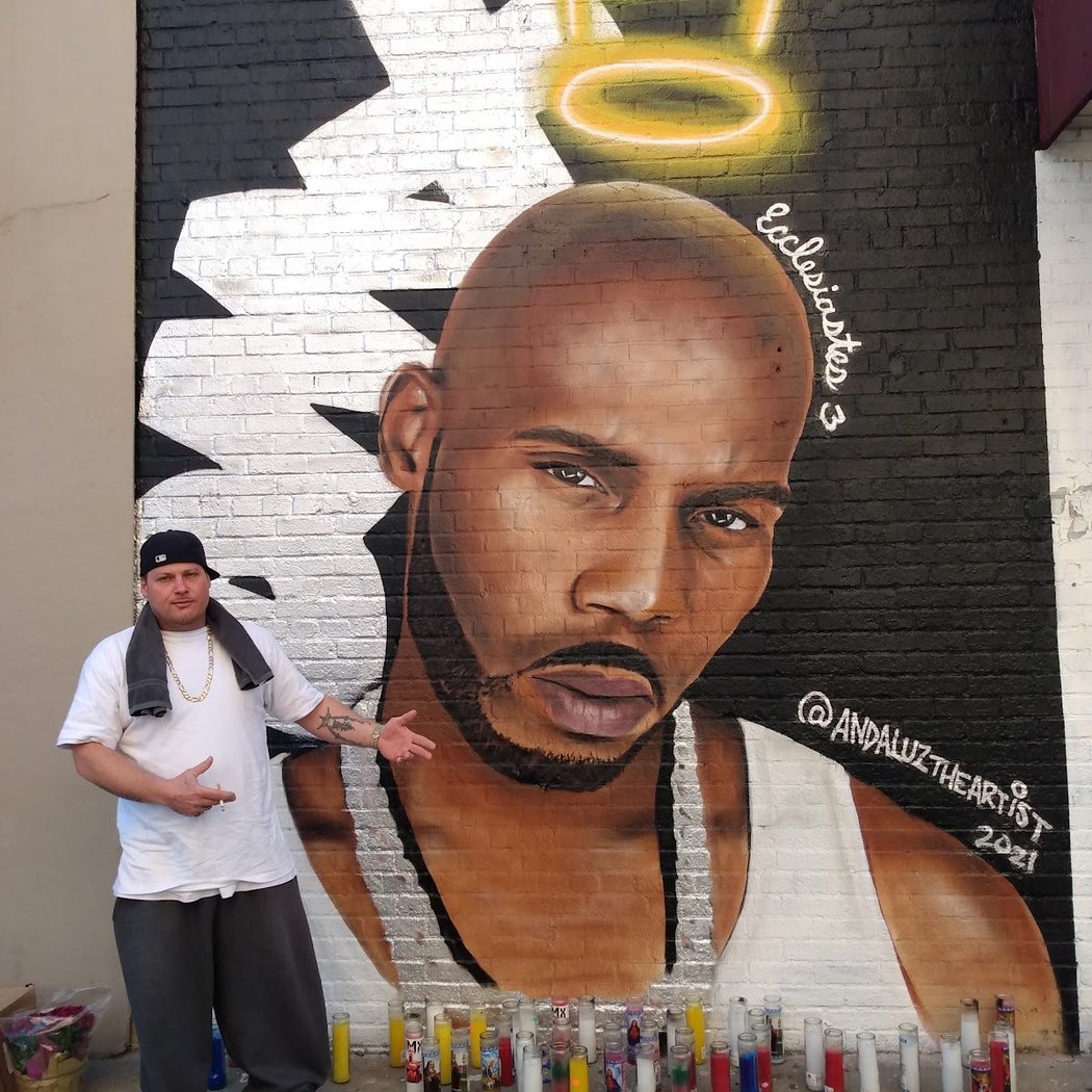 DMX tribute mural 2