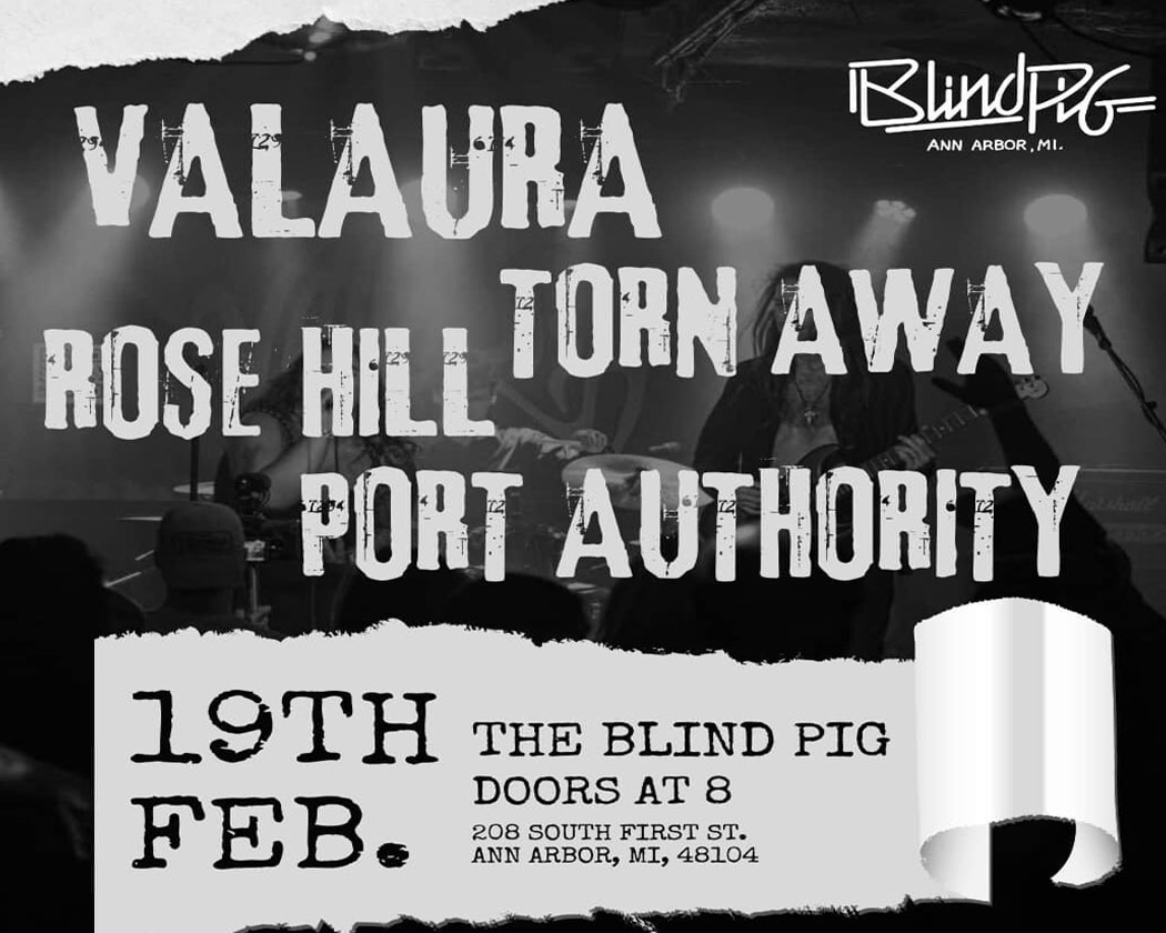 Valaura * Torn Away * Rose Hill * Port Authority 1