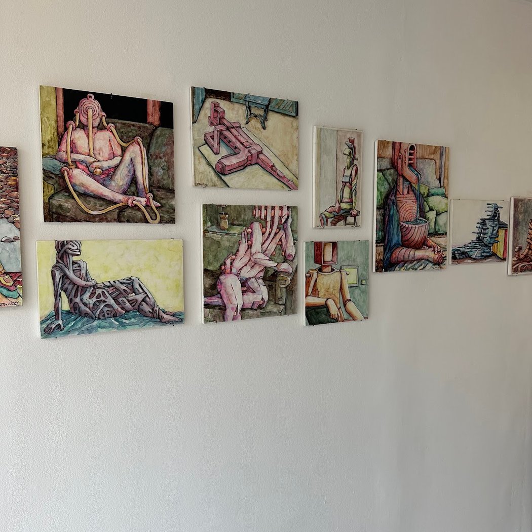 Thaw Pieces opening reception 4