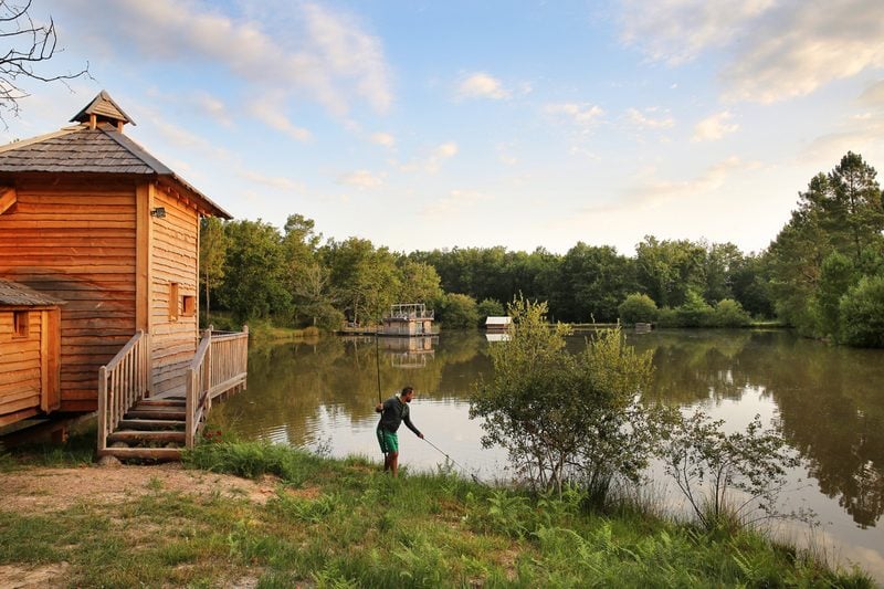 Les Cabanes magiques de l'Etang de Bazange 2