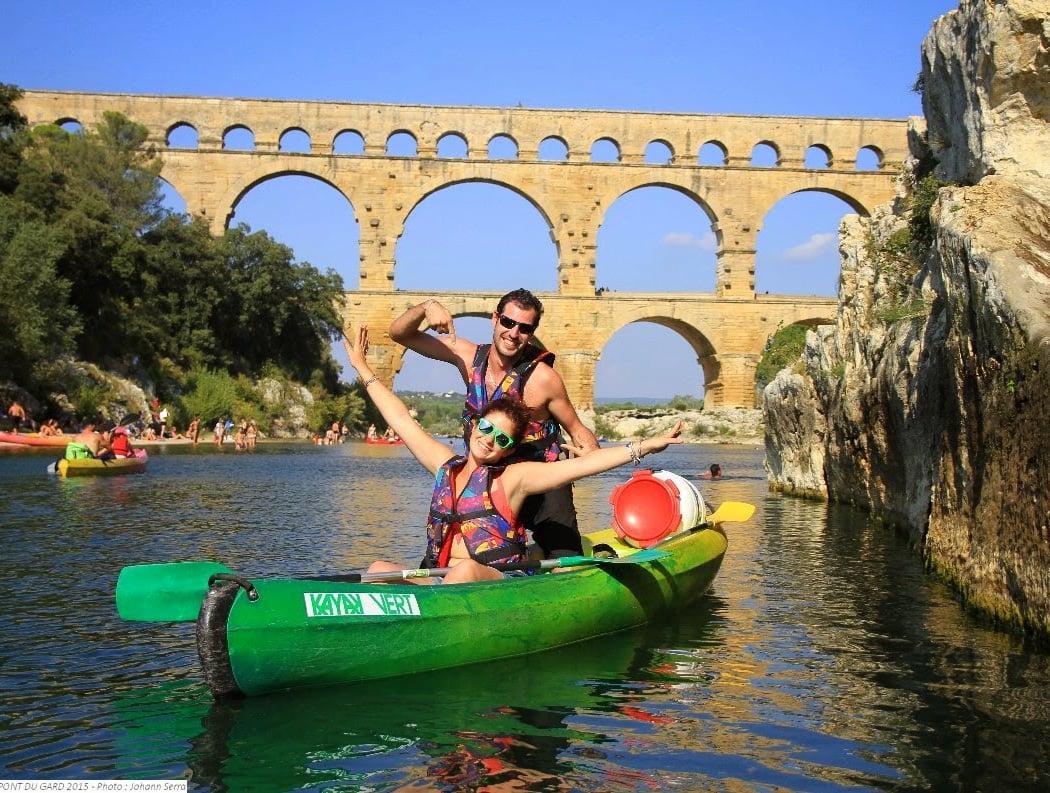 Kayak Vert Pont du Gard - Canoeing on the Gardon 2
