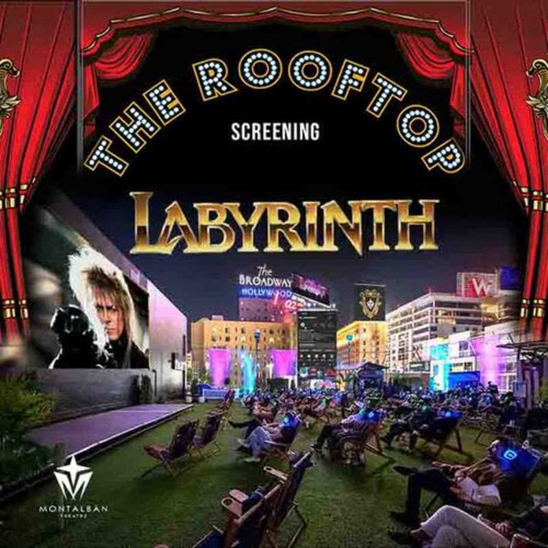 Labyrinth : Hollywood Glam! Rooftop Screening 1
