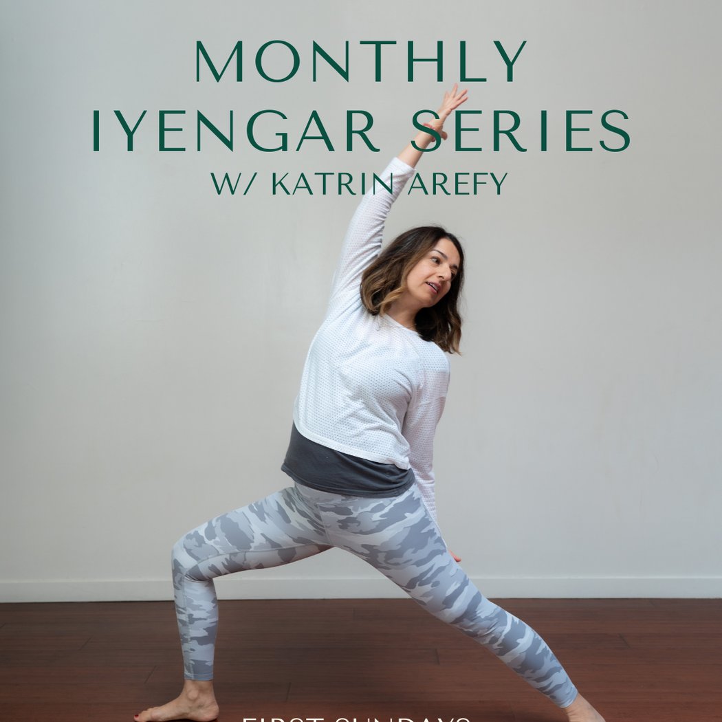 Monthly Iyengar Series with Katrin Arefy 1