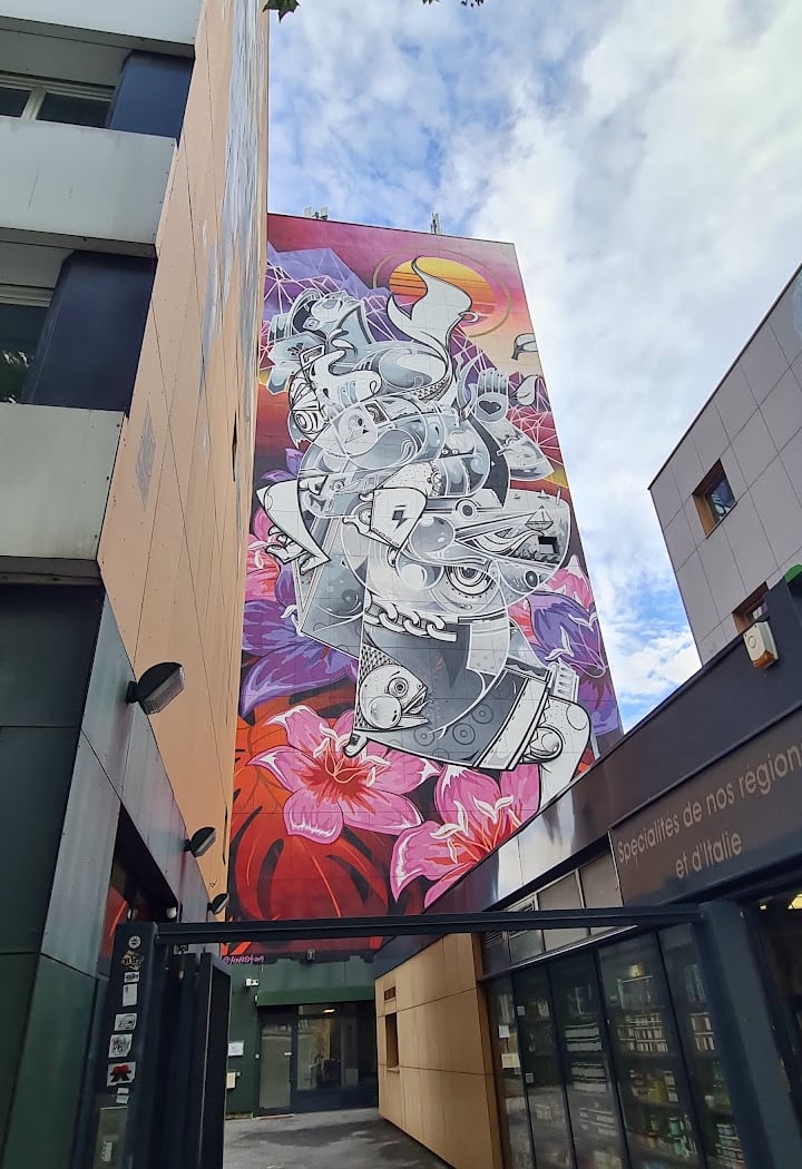 Fresque "Sun-Daze", How & Nosm 2
