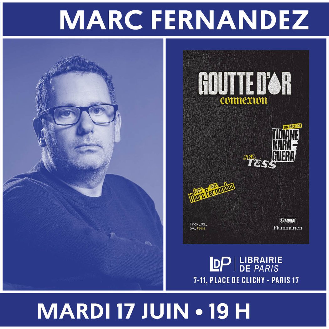 Marc Fernandez présente son nouveau livre « Goutte d'Or connexion » 1