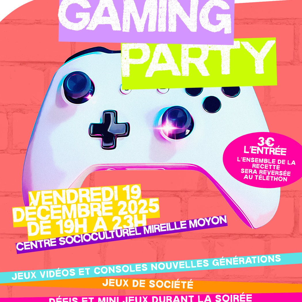 Téléthon Gaming Party 1