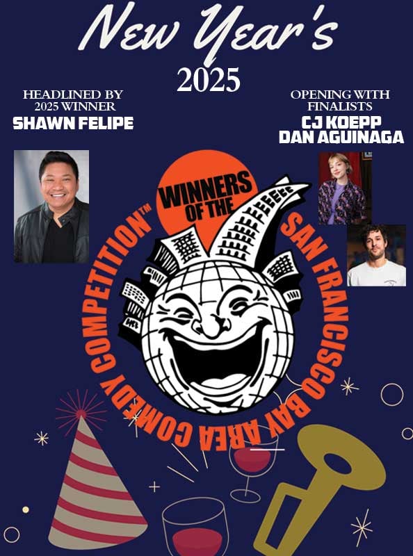 New Year's Eve 2025: SF Comedy Competition Winners 1