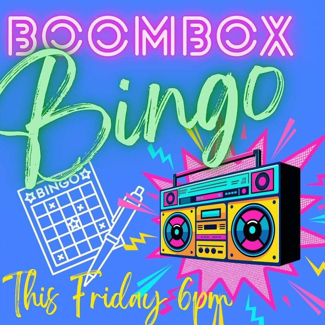 Boombox Bingo 1