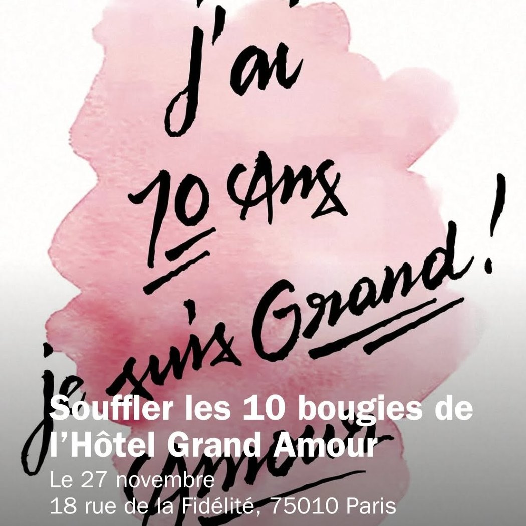 10 ans de l'Hôtel Grand Amour 1