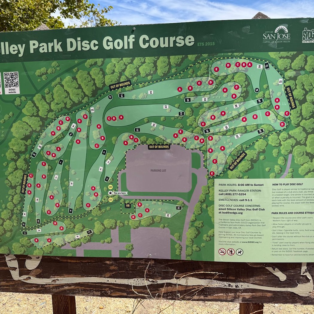 Kelley Park Disc Golf Course 2