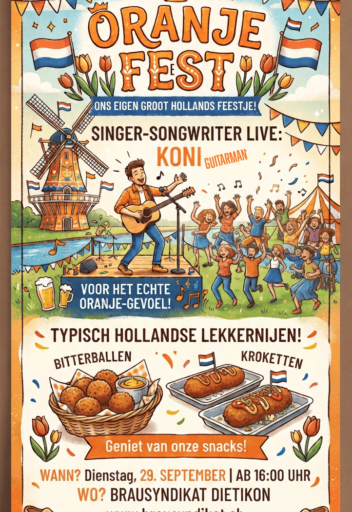 ORANJE FEEST 1