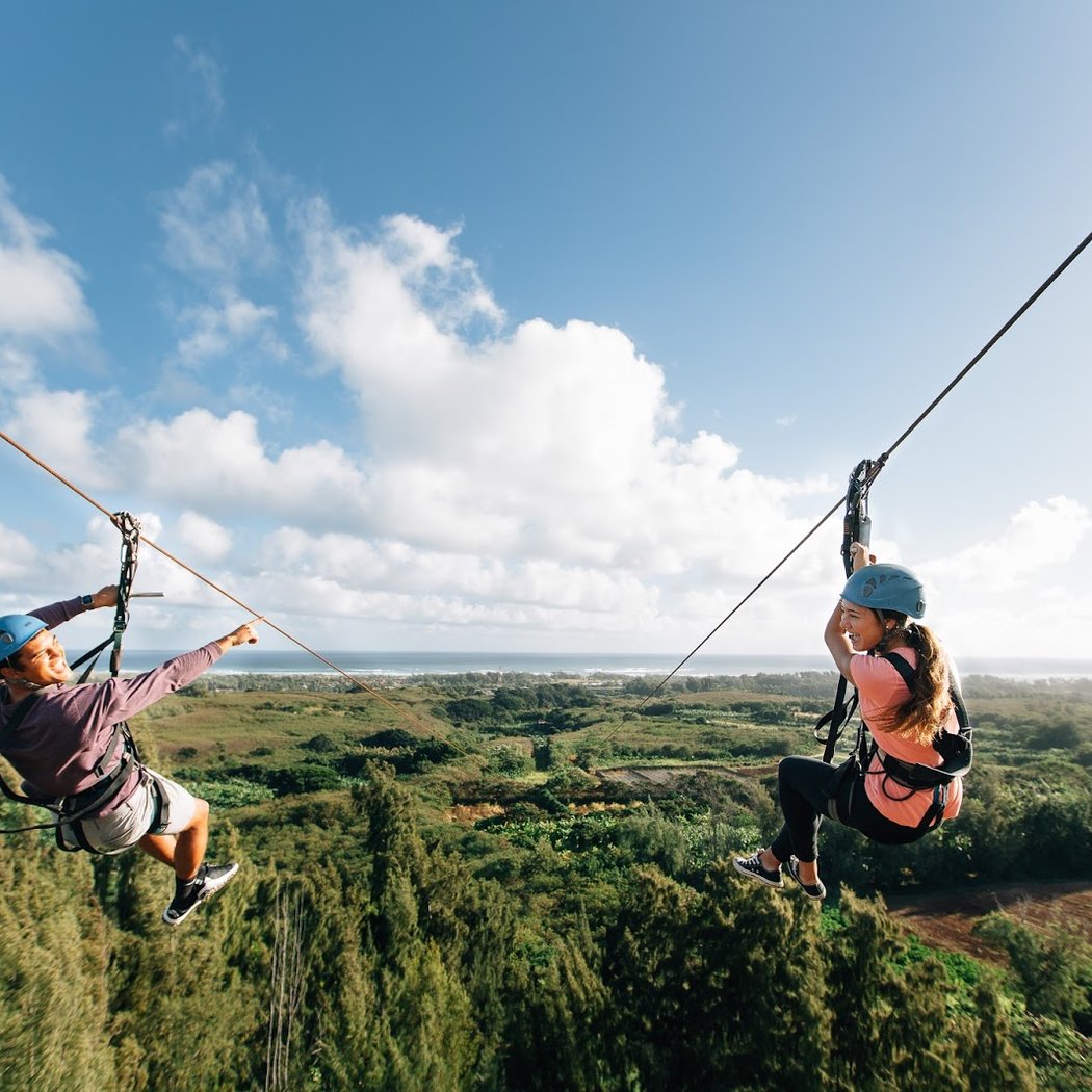 CLIMB Works Keana Farms Zipline Tour 1