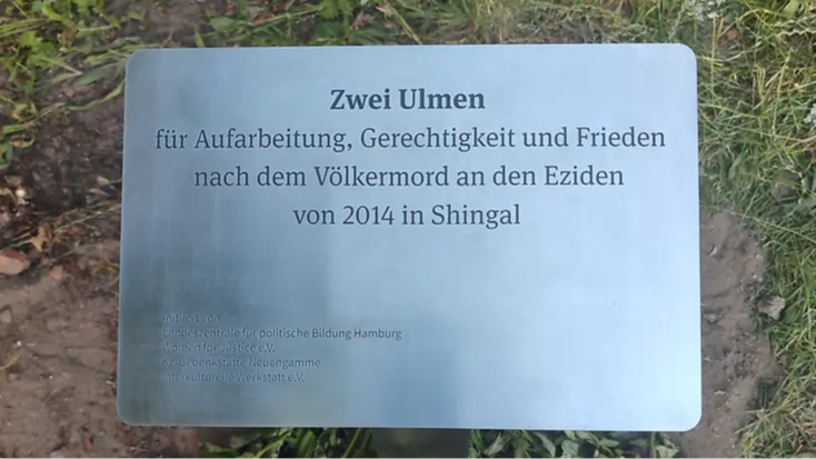 Gedenkveranstaltung zum Jahrestag des Völkermords an den Êzidinnen und Êziden 1