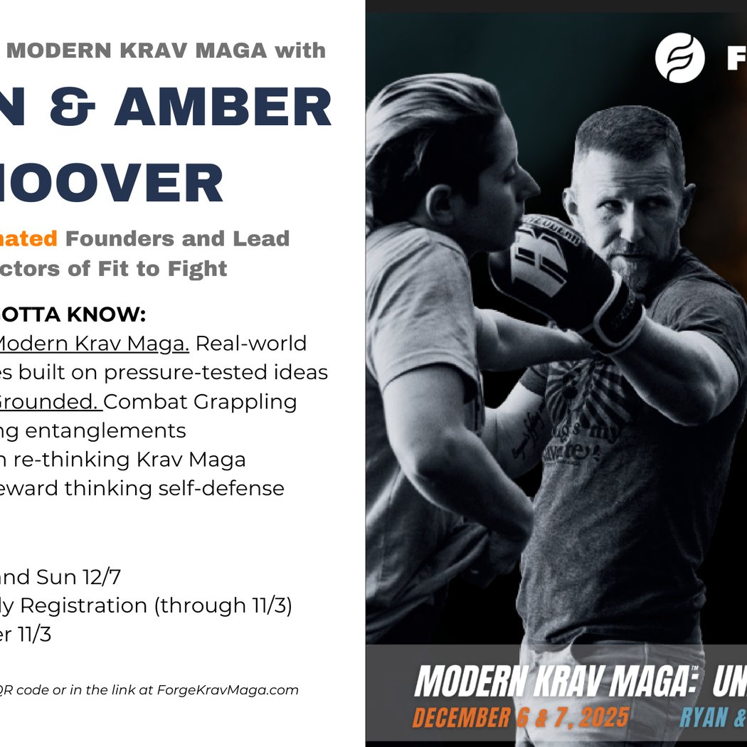 Modern Krav Maga with Ryan & Amber Hoover of Fit to Fight 1