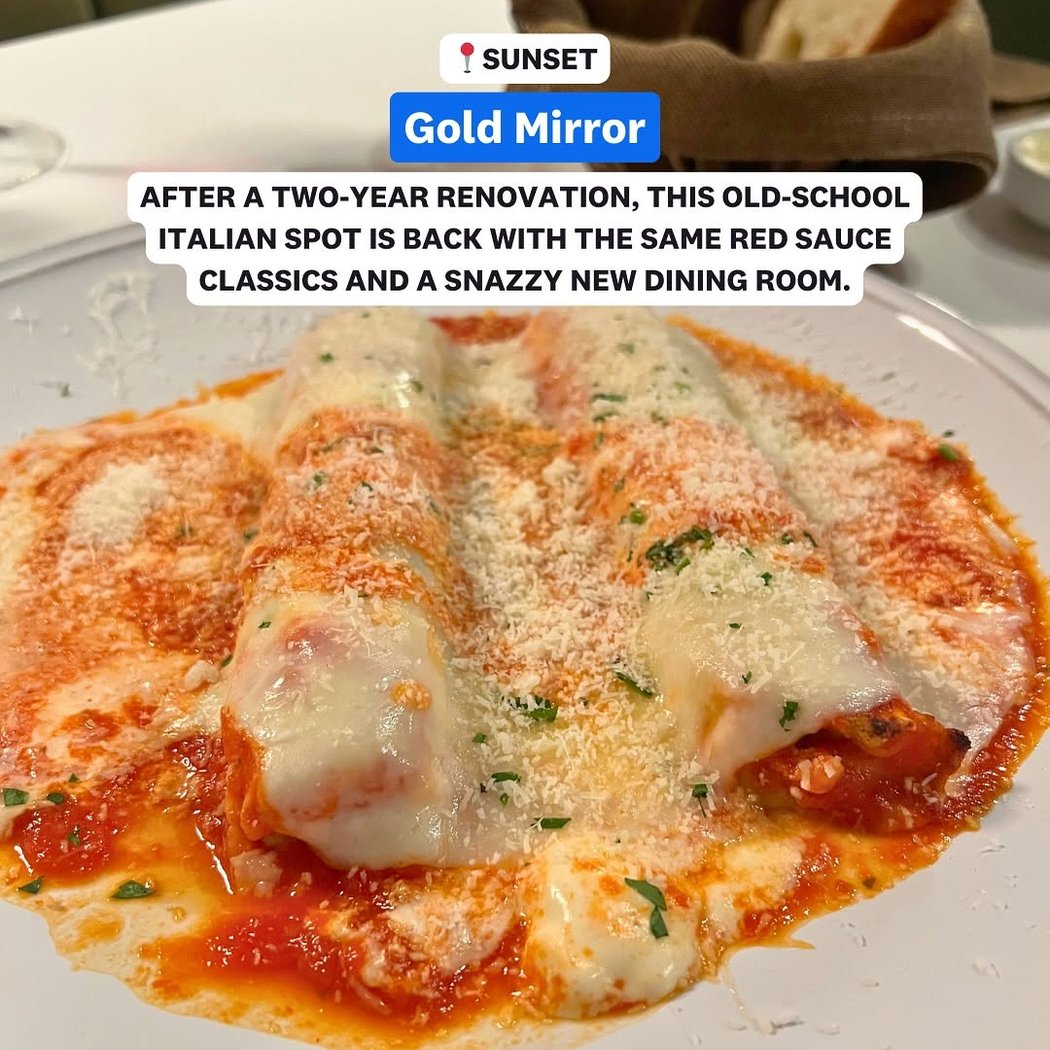 The Gold Mirror | Italian Restaurant 1