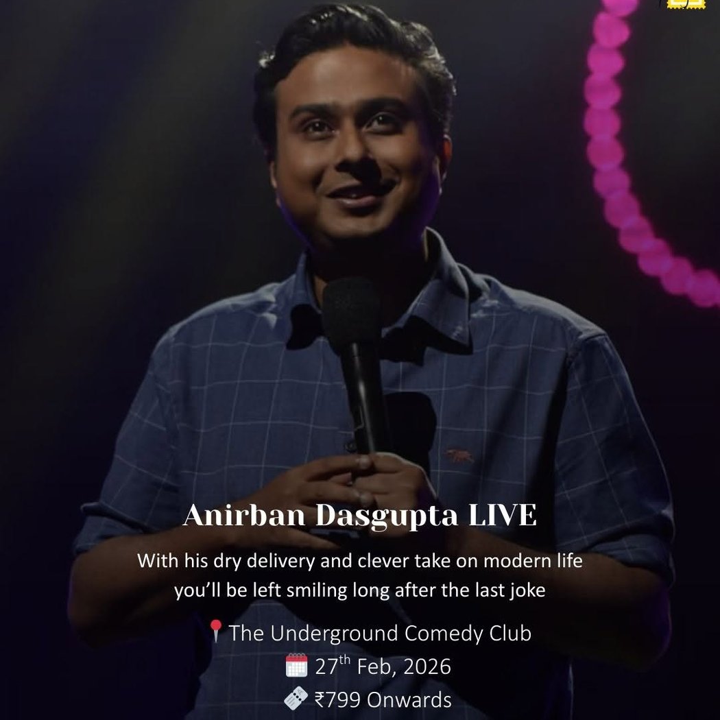 Anirban Dasgupta LIVE 1