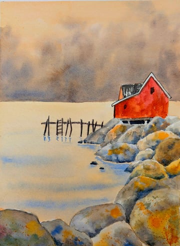 Watercolor Painting Class 1