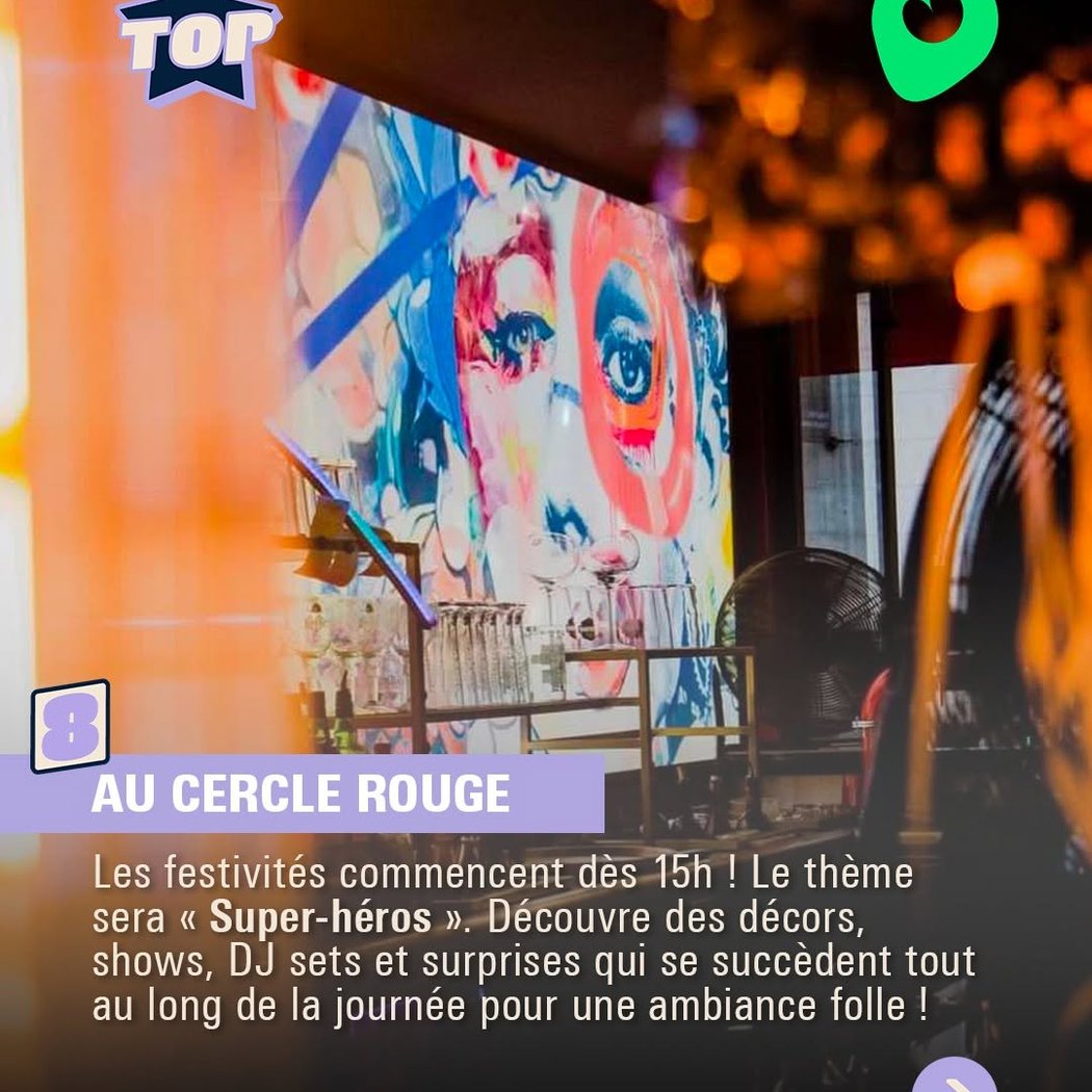 Super-héros themed festivities