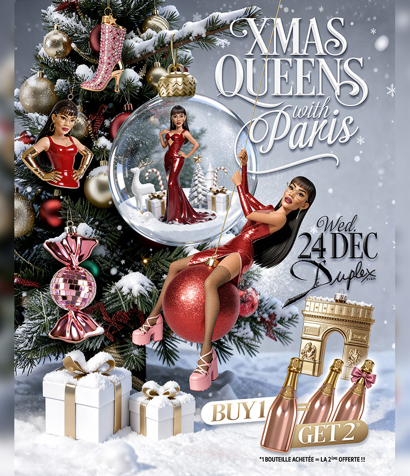 XMAS QUEENS WITH "PARIS" 1