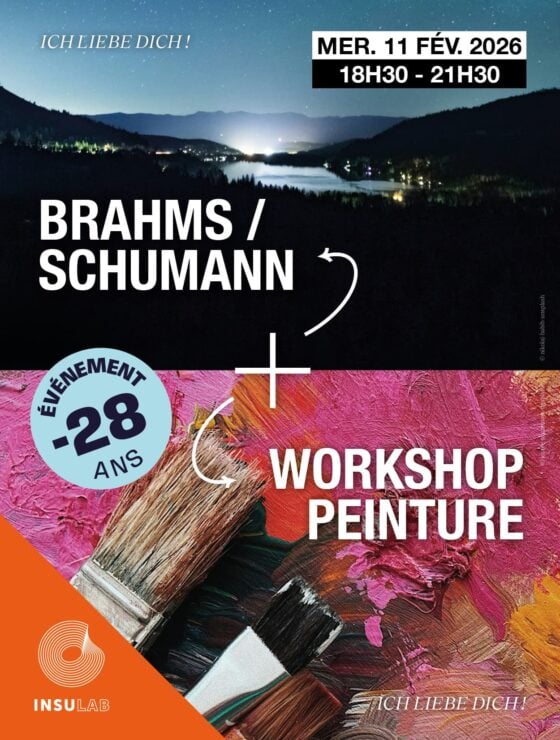 Concert Brahms/Schumann + Workshop peinture 1