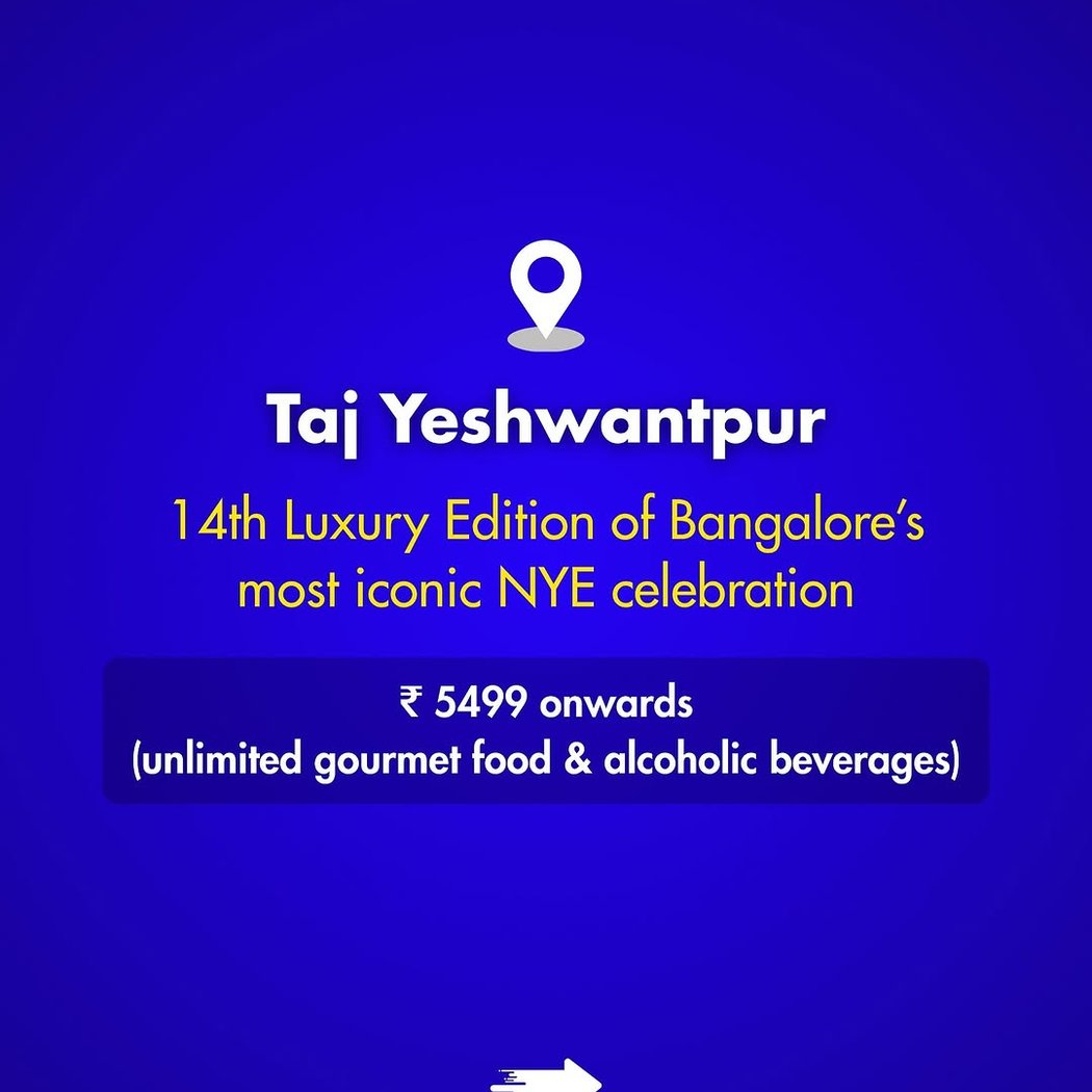 14th Luxury Edition of Bangalore’s most iconic NYE celebration 1