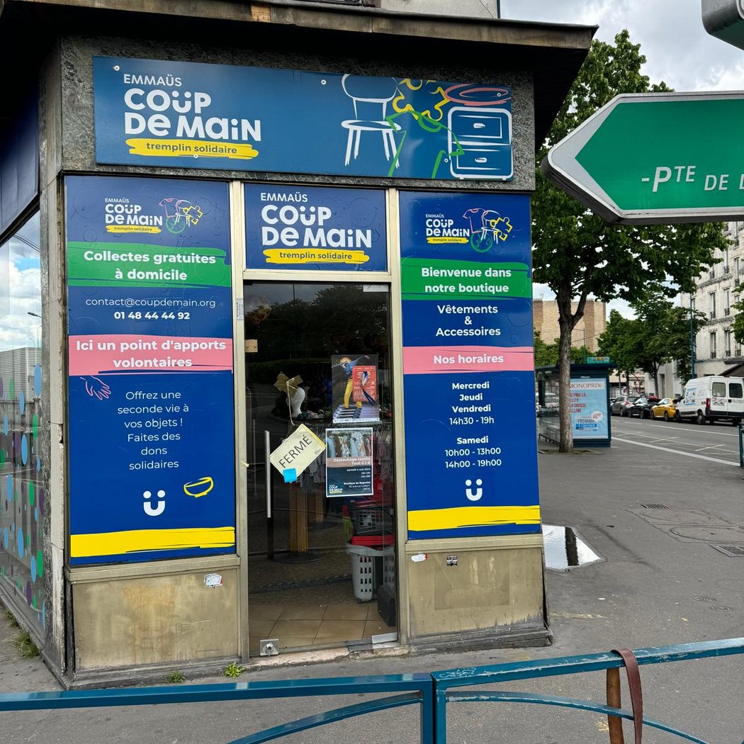 Emmaüs Coup de Main, Boutique de Pantin 2