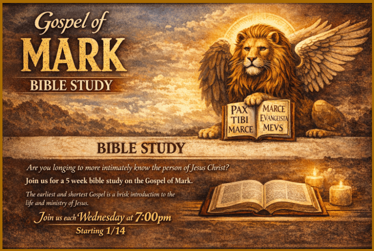 5 Week Bible Study on the Gospel of Mark 1