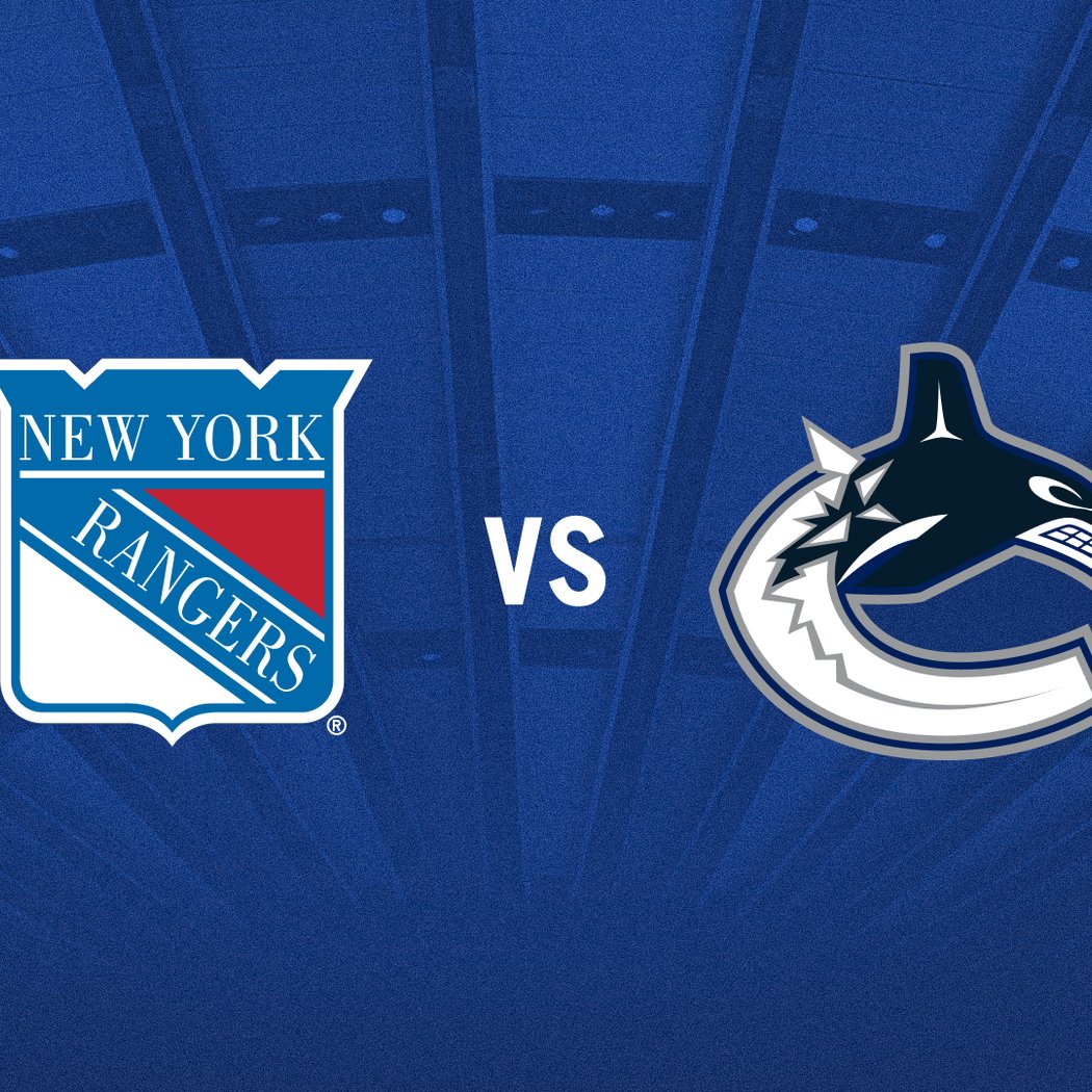 New York Rangers vs. Vancouver Canucks 1