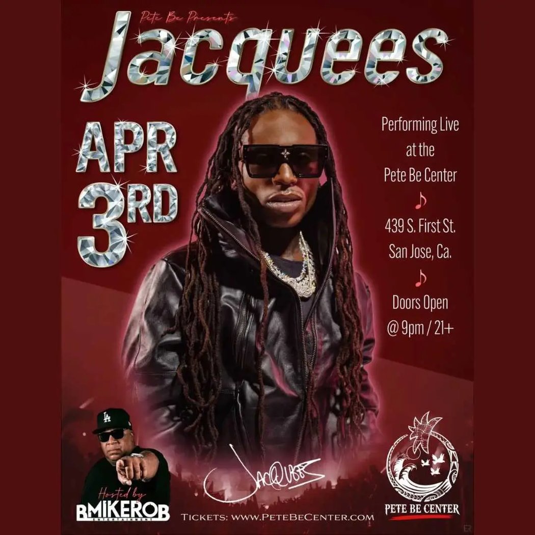 Jacquees Performing Live 1