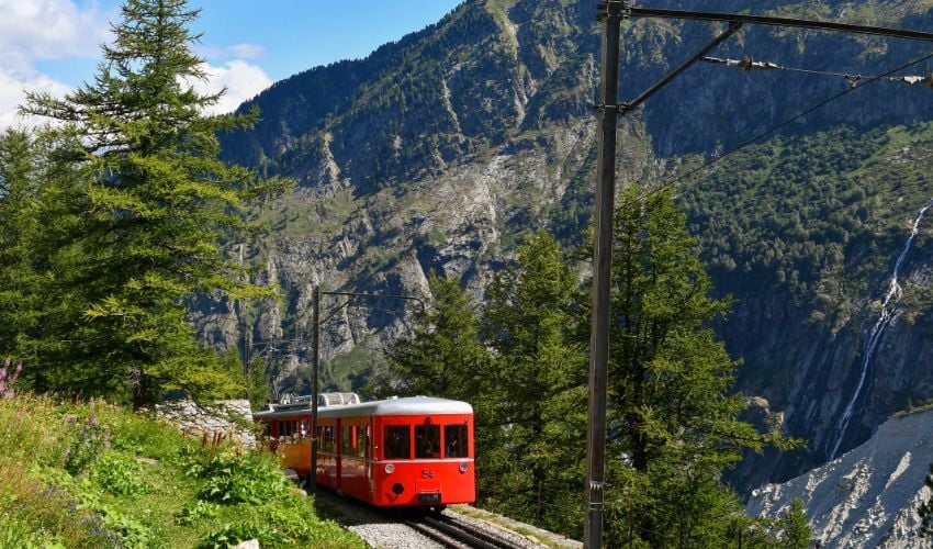 Train du Montenvers Mer de Glace 1