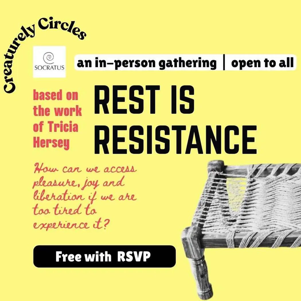 Creaturely Circles: Rest is Resistance 1