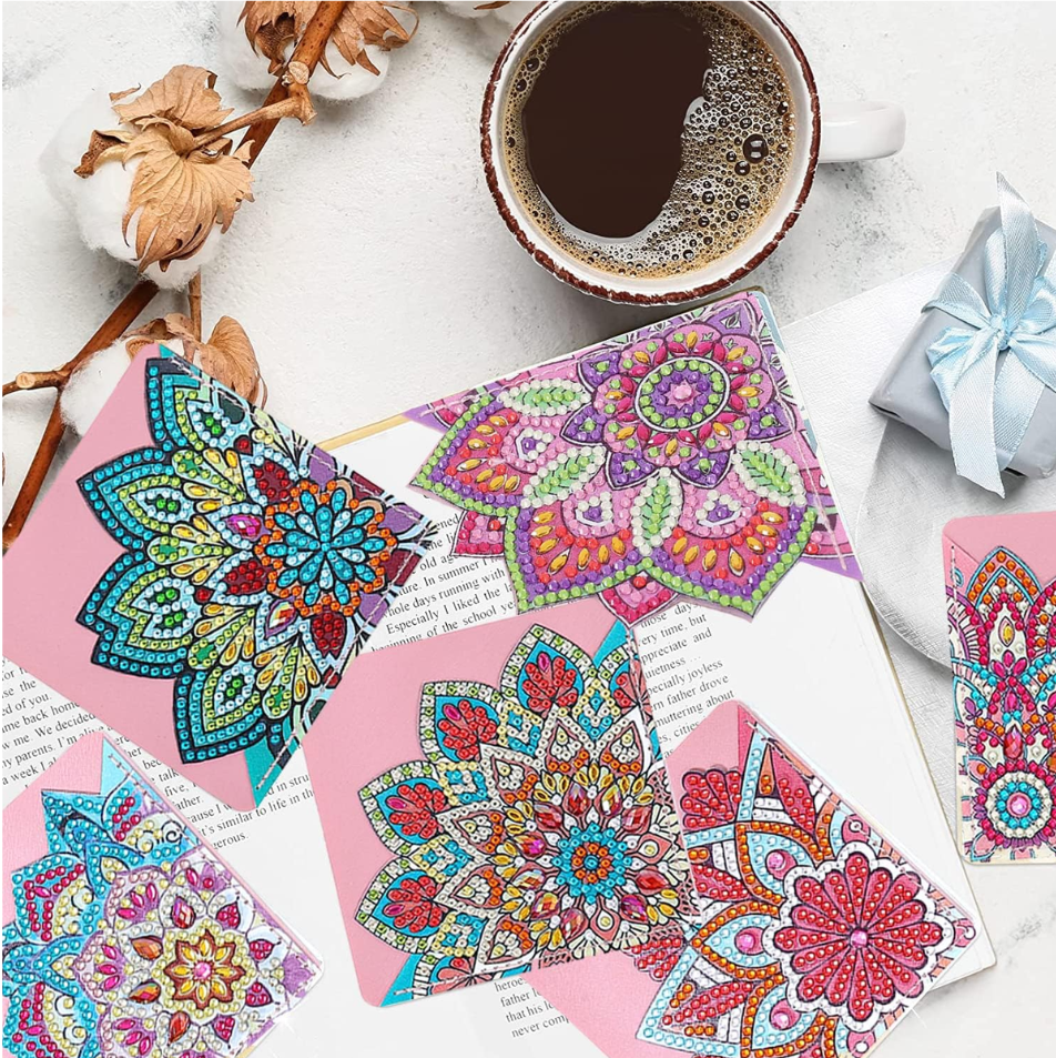 Diamond Art- Corner Bookmarks 1