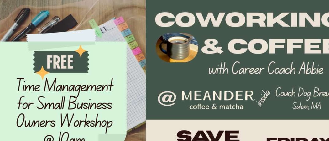 Coworking & Coffee with Small Business Owners Workshop 1