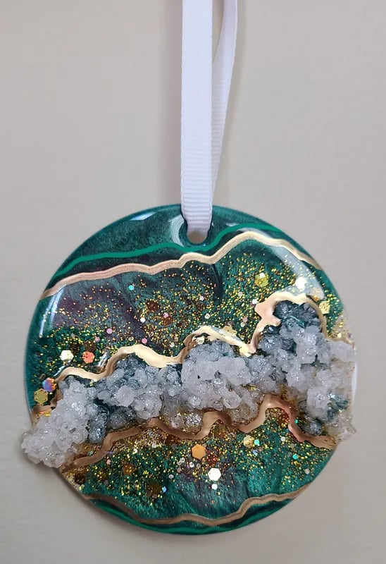 Resin Holiday Ornaments 1