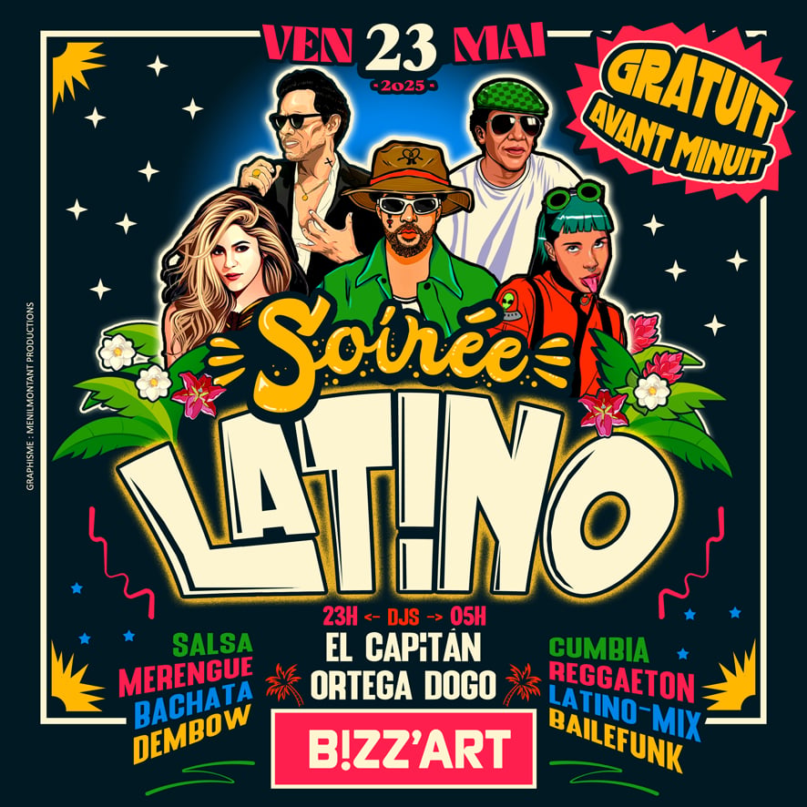 SOIRÉE LATINO X CANAL ST MARTIN 1