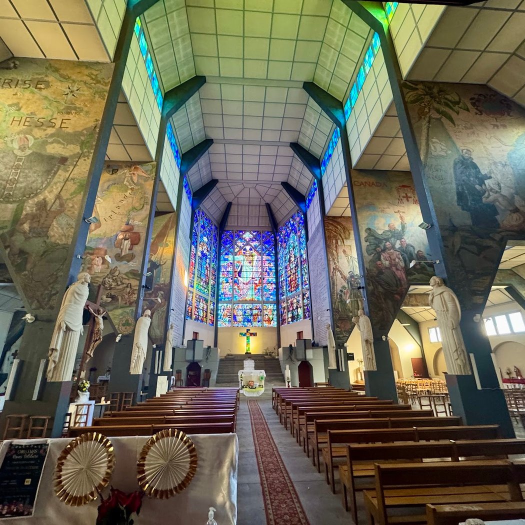 Visite guidée de l’église Notre Dame des Missions 1