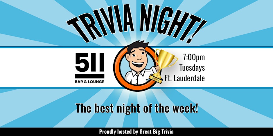 Trivia Tuesdays with Great Big Trivia 1
