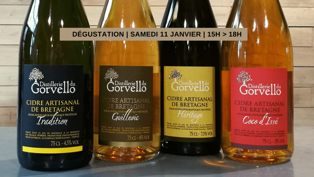 DÉGUSTATION | Distillerie du Gorvello