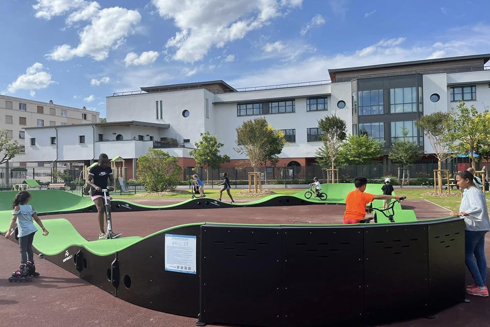 Pumptrack Playgones - Plateau sportif Robespierre 1
