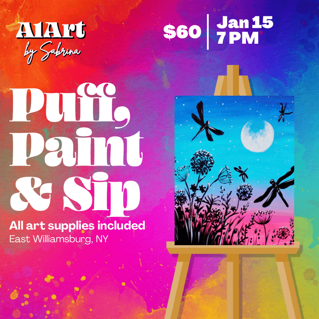 Puff, Paint and Sip Art Studio 1